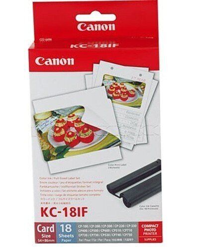 Original Canon KC-18IF 18 Blatt + Druckerpatrone