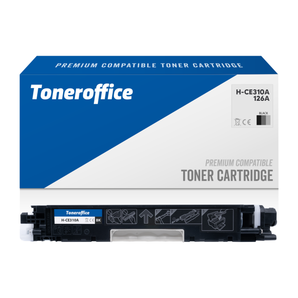 Kompatibel zu HP CE310A 126A Toner Schwarz (~1200 Seiten)
