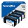 Kompatibel zu HP Officejet Pro 8210 Druckerpatronen 953 XL BK C M Y Druckerpatronen 4er Set