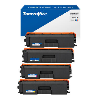 Kompatibel Brother TN-326 Toner Set BK C M Y DCP-L 8400...