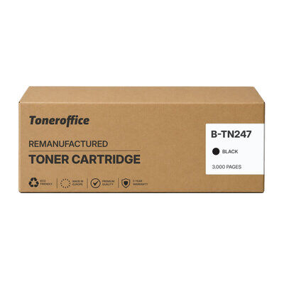 Brother TN-247 BK Premium Recycling-Toner Schwarz (ca....