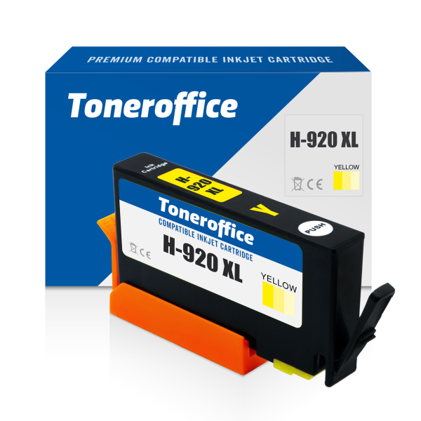 Kompatibel HP 920 XL Druckerpatrone Gelb  Officejet 6000 6500 7000 7500 E710 (12ml)