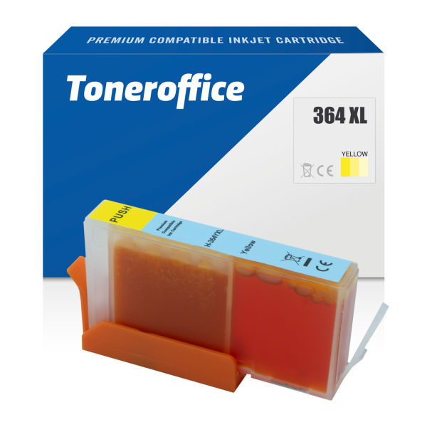 Kompatibel HP 364 XL CB325EE Druckerpatrone Gelb (12ml)