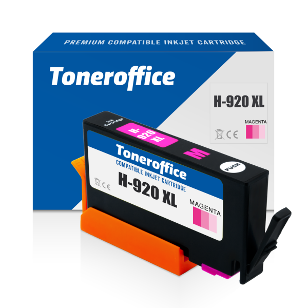 Kompatibel HP 920 XL Druckerpatrone Magenta Officejet 6000 6500 7000 7500 E710 (12ml)