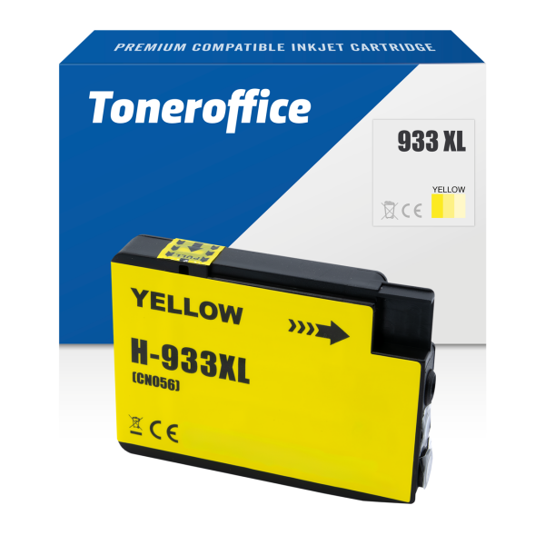 Kompatibel zu HP 933 XL CN056AE Druckerpatrone Gelb (13ml)