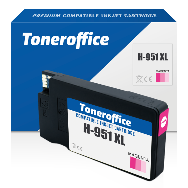 Kompatibel zu HP 951 XL CN047AE Druckerpatrone Magenta (25ml)