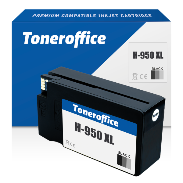 Kompatibel zu HP 950 XL CN045AE Druckerpatrone Schwarz (80ml)
