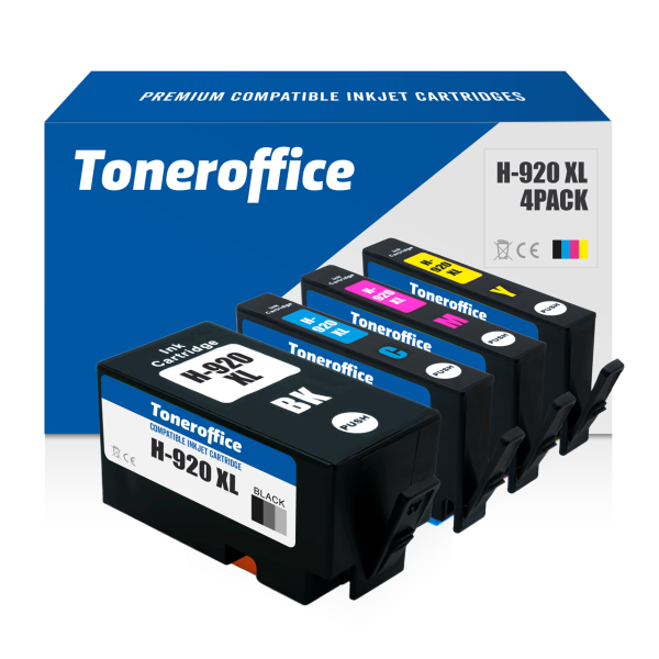Kompatibel HP 920 XL Druckerpatronen Multipack Set BK C M Y Officejet 6000 6500 7000 7500