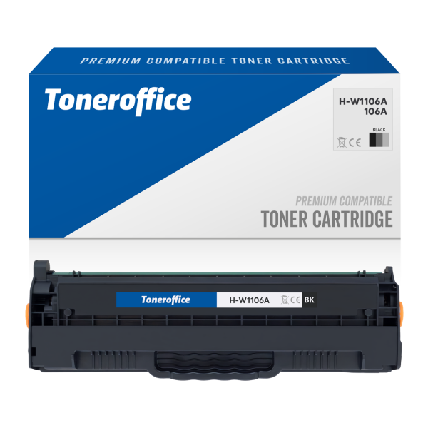 Kompatibel zu HP W1106A 106A Toner Schwarz Laser 107a 107w 107r MFP 135ag 135wg 137fwg - 1000 S.