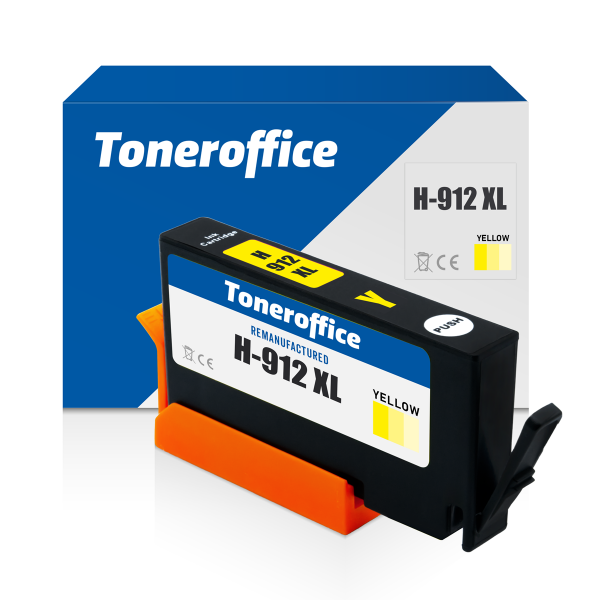 Kompatibel zu HP 912 XL Y 3YL83AE Druckerpatrone Gelb 825 Seiten