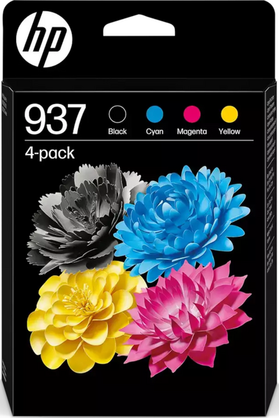 Original HP 937 6C400NE Druckerpatrone Multipack BK C M Y...