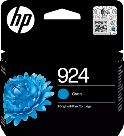 Original HP 924 Druckerpatrone C Cyan 4K0U3NE (~400 Seiten)