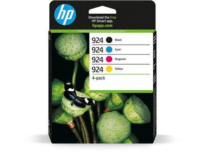 Original HP 924 Druckerpatronen BK C M Y 4er Set...