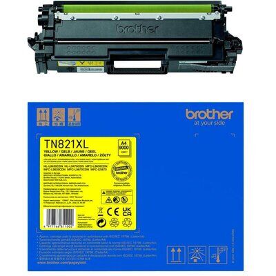 Original Brother TN-821 XL Toner M Magenta (~9000 Seiten)