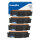 Kompatibel Brother TN-821 XL Toner BK C M Y 4er Set Multipack (BK~12000 S./CMY~9000 S.)