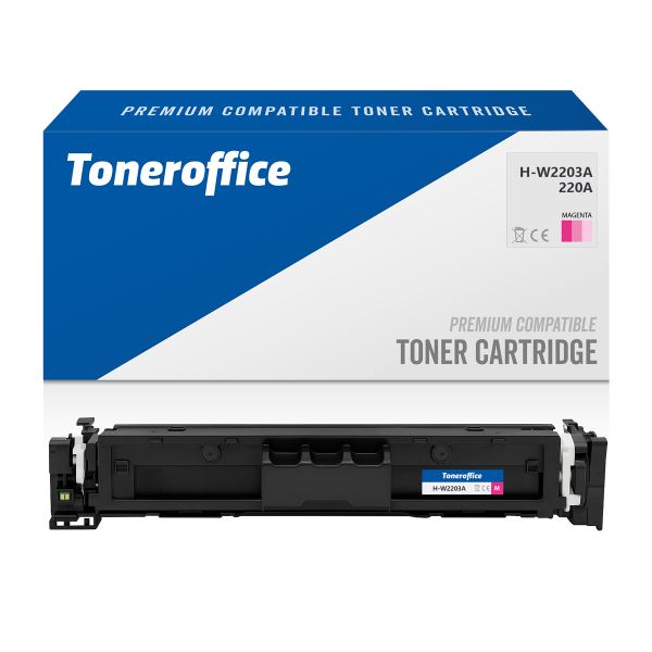 Kompatibel zu HP W2203A Toner M Magenta 220A (~1800 Seiten)