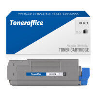 Kompatibel zu Oki 46507508 (C612) Toner BK Schwarz (~8000 Seiten)