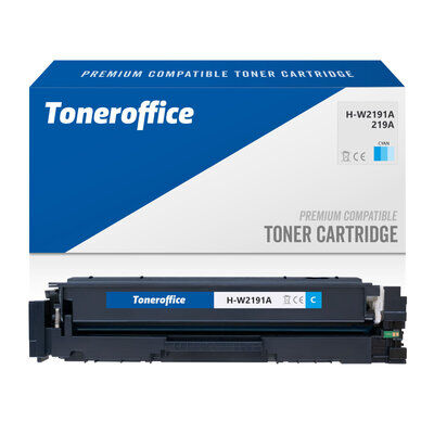 Kompatibel zu HP W2191A Toner C Cyan 219A (~1200 Seiten)