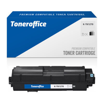 Kompatibel zu Kyocera TK-1270 Toner BK Schwarz 1T0C140NL0...