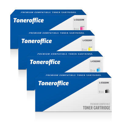 Kompatibel zu Lexmark C3220 Toner Multipack BK C M Y