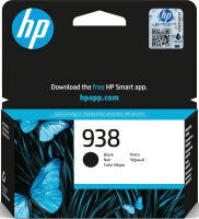 Original HP 938 Schwarz 4S6X8PE Druckerpatrone (~1450 Seiten)