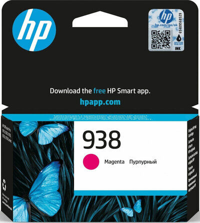 Original HP 938 Magenta 4S6X6PE Druckerpatrone (~800 Seiten)