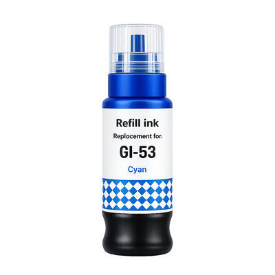 Kompatibel zu Canon GI-53 C Cyan 4673C001 Tinte (~3000...