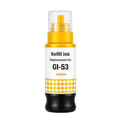 Kompatibel zu Canon GI-53 Y Gelb 4690C001 Tinte (~3000...