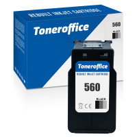 Kompatibel zu Canon PG-560 BK Schwarz Druckerpatrone 3713C001 7,5ml
