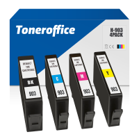 Kompatibel zu HP 903 6ZC73AE Multipack Druckerpatronen BK C M Y 4er Set