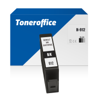 Kompatibel zu HP 912 BK 3YL80AE Druckerpatrone Schwarz 300 Seiten