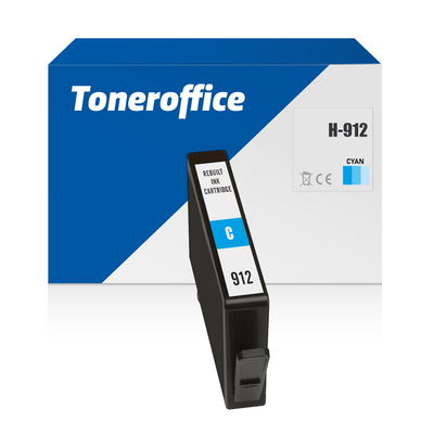 Kompatibel zu HP 912 C 3YL77AE Druckerpatrone Cyan 315...