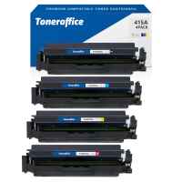 Kompatibel zu HP 415A Toner 4er Set W2030A W2031A W2032A W2033A
