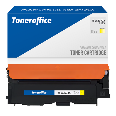 Kompatibel zu HP 117X W2072X Toner Gelb (~1300 Seiten)