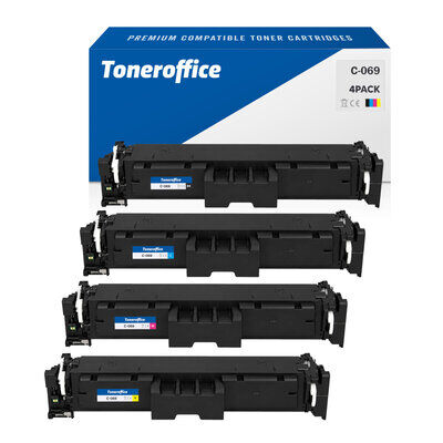 Kompatibel zu Canon 069 Toner Multipack 4er Set