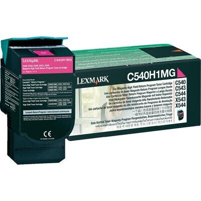 Original Lexmark C540H1MG Toner Magenta (~2000 Seiten)