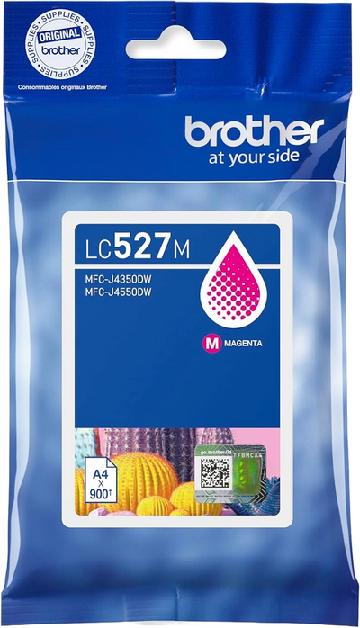 Original Brother LC-527M Magenta Druckerpatrone (~900...