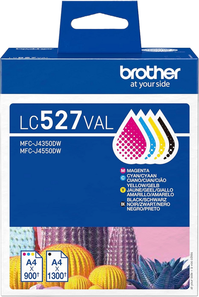 Original Brother LC-527VAL Druckerpatronen BK C M Y...