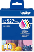 Original Brother LC-527VAL Druckerpatronen BK C M Y Multipack