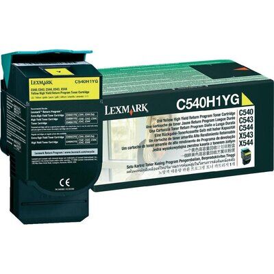 Original Lexmark C540H1YG Toner Gelb (~2000 Seiten)