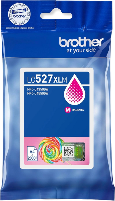 Original Brother LC-527 XL M Magenta Druckerpatrone...