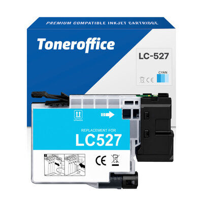 Kompatibel zu Brother LC-527C Cyan Druckerpatrone (~900...