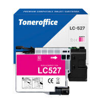 Kompatibel zu Brother LC-527M Magenta Druckerpatrone (~900 Seiten)