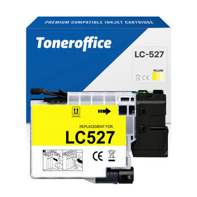 Kompatibel zu Brother LC-527Y Gelb Druckerpatrone (~900...