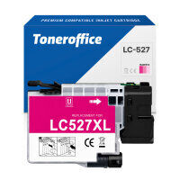 Kompatibel zu Brother LC-527 XL M Magenta Druckerpatrone (~2000 Seiten)