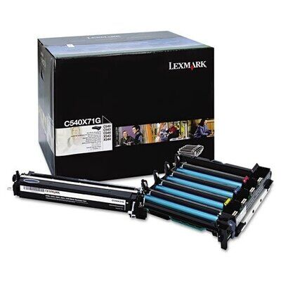 Original Lexmark C540X74G Bildtrommel Schwarz + Color
