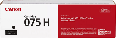 Original Canon 075H Toner BK Schwarz 6369C002 (~3500 Seiten)