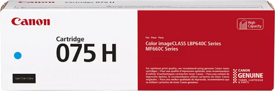 Original Canon 075H Toner C Cyan 6368C002 (~2500 Seiten)