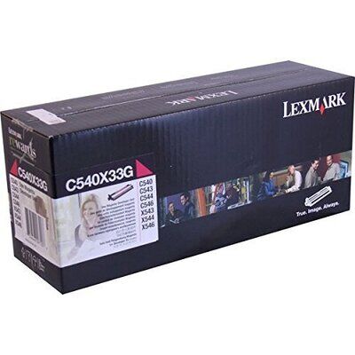 Original Lexmark C540X33G Entwickler Magenta