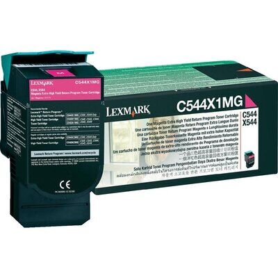 Original Lexmark C544X1MG Toner Magenta (~4000 Seiten) !
